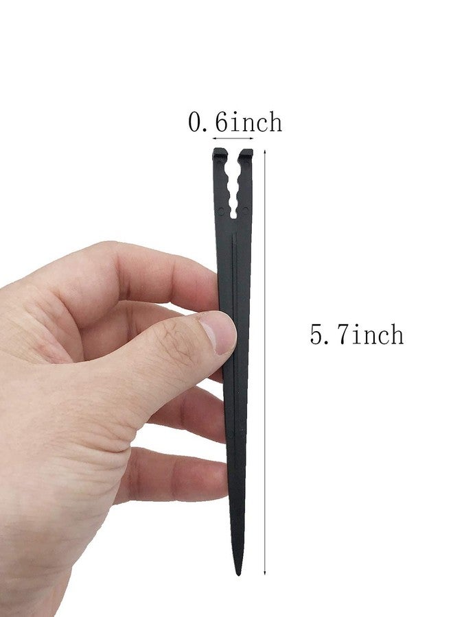 MYYZMY 80 Pcs Irrigation Drip Support Stakes 1/8-1/4" Universal Drip Lines Tubing Hose for Gardens, Flowers, Plants, Vegetable - Image 2